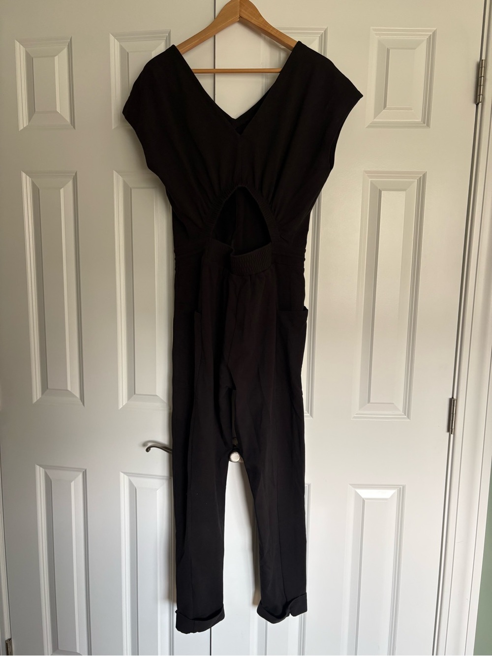 Patagonia Roaming Black Women's Jumpsuit - Size small